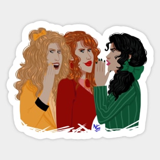 Heather, Heather, and Heather Sticker